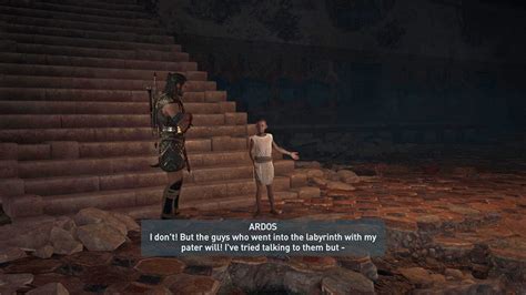 assassin's creed odyssey minotaur quest.